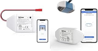 Smart Wi-Fi Garage Door Opener, Compatible with Alexa, Google Assistant, APP Remote Control & Smart Wi-Fi Garage Door Opener, APP Control, Compatible with Alexa, Google Assistant, No Hub Needed