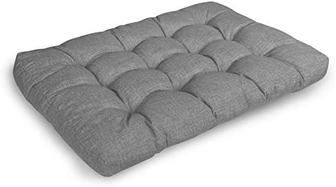 LILENO HOME Zestaw poduszek na palety antracytowe i zielone, dekoracyjne poduszki na palety 22 x 35 cm, poduszki na meble z palet, do użytku na zewnątrz, jako poduszka do siedzenia na meble z palet