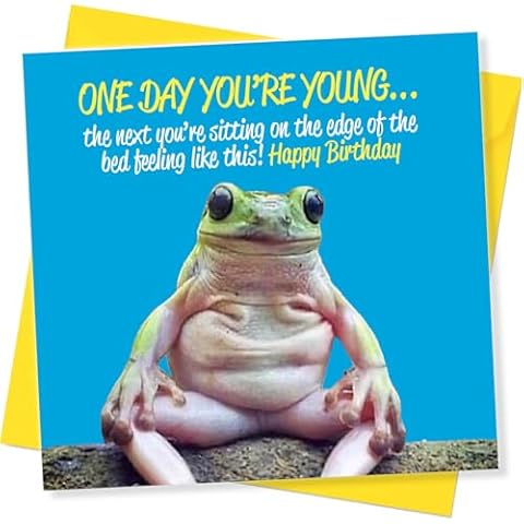 Punkcards Humorous Birthday Card for Men Cover