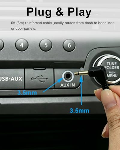 SPTSSWET Autoradio Mikrofon 3,5 mm für Kenwood Sony JVC Audio Stereo