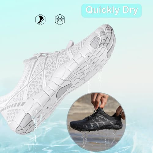 Image of Hike Barefoot Shoes Women Men Pro Water Footwear Wide Toe Box Non-Slip Unisex Athletic Outdoor Running Shoes