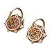 FANSWAN Vintage Drop Oil Earrings Stylish Ear Cuff Fashion Jewelry for Women Comfortable and Hypoallergenics Ear Buckles