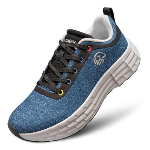 Giesswein Merino Jump Women – Damen Sneaker mit Alpha-Antishock-Concept,...