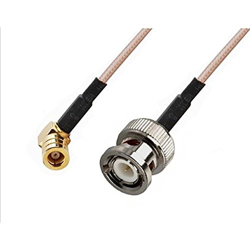 Cable Coaxial RF BNC Macho A SMB Hembra RG316/RG174 - Longitudes De 4 A 20 Pulgadas, Ensamblado En EE.UU.