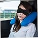 Beaupretty 2Pcs Stereo Blindfold Eye Masks for Sleeping Lightweight Breathable Shading Eye Covers Comfortable Eye Patches for Travel Relaxation Black