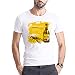 Produktbild Battnot Oktoberfest Kostüm Bayerische Herren T-Shirt Lustig 3D Bier Hummer Druck Kurzarm Rundhals Tops Weiß, Männer Cosplay Programm Bier Festival Kleidung Hemd Mens Bluse Große Größen M-XXXL 3XL