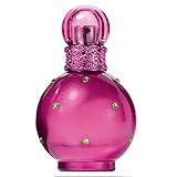 Britney Spears Fantasy 50 ml – Eau de Parfum de Mujer, Fragancia Gourmand Floral y Amaderada – Notas de Lichi Rojo Jugoso, Acorde de Cupcake y Almizcle Cremoso – Frasco de Vidrio Rosa