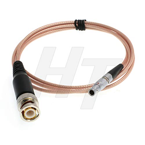 Cable de sincronización de código de tiempo BNC a 00B de 4 pines y extensor DSMC2 ultrafino