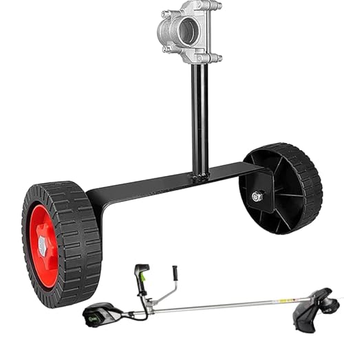 Roue de 28 mm pour débroussailleuse contre la fatigue du dos