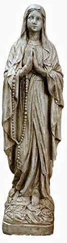 Lady of Lourdes- 27in Tall- Buff
