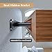 2pcs Floating Shelf Hardware Heavy Duty Hidden Shelf Brackets Support,Wall Mounting Invisible Floating Shelves Bracket (34