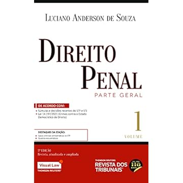 Capa do livro Direito Penal - Vol. 1 3º Edição