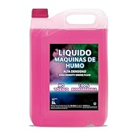 PLANTAWA - Hohe Dichte Nebelmaschine Flüssigkeit 5 Liter | Nebelfluid für Partys | 100% natürlich, Nicht reizend für die Atemwege, sehr Langer Standzeit