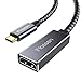 Produktbild USB C auf HDMI Adapter, 4K@60Hz USB Typ C Thunderbolt 3 auf HDMI Adapter Kompatibel für iPad Pro 2018/Macbook Pro 2018 2017/Macbook Air 2018/Huawei Mate20/Samsung Galaxy S8 S9 usw - Gray (22CM)