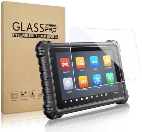 2 Pack Tempered Glass Screen Protector for Autel MS909/MS919