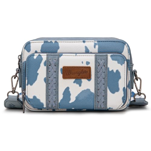 Image of Wrangler Crossbody Bag for Women Western Cowgirl Crossbody Purses with Guitar Strap