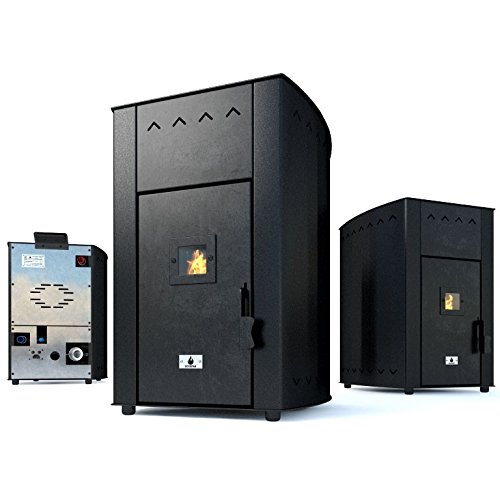 Buy Pellet burning Stove Eco Spar hydro Model Minima B Boiler burner