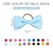 Clipband Puppy Dogs Hair Barrettes Bows with Rubber Bands,Hair Accessories Bow Pet Grooming Cute Pet Small Hair Bowkno