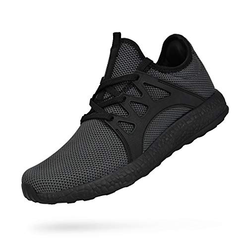Feetmat Tennis Shoes for Men Non Slip Mesh Running Gym Shoes Lightweight Knitted