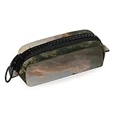 Materialien: Diese multifunktionale Reißverschlusstasche ist aus hochwertigem Segeltuch. Mit starkem Reißverschluss.