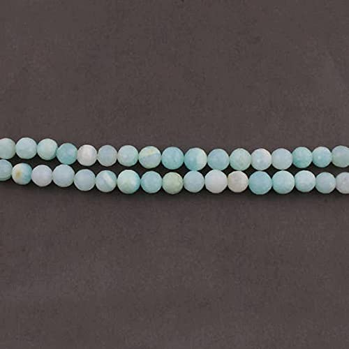 Opale bleue perles boules facettées 10mm-11mm SB1632 pour collier et bracelet DIY