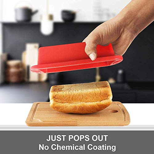 Silivo 4X Mini Loaf Pans + 2X Silicone Cake Pans #TOP1