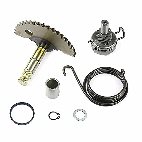 Kaimeilai Arbre Engrenage Assemblage Ajustement, D'engrenage d'arbre de Ralenti Moteur, Scooter cyclomoteur Kick Start Levier, pour Scooteur GY6 50cc 60cc 80cc 90cc Motos