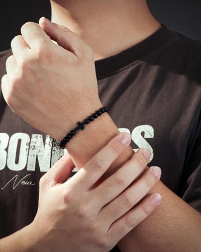 Tarsus Birthday Gifts for Men Teens, You are God's Gift to The World, 16th 18th 21st Birthday Cross Bracelet for Son Grandson Brother4