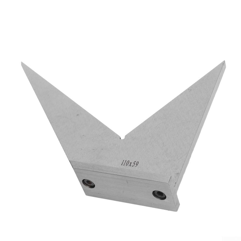 Transportador multiángulo con base, regla de calibre de ángulo, herramienta de medición para carpintería, carpintería, construcción, diseño de medición (130 x 70 mm)