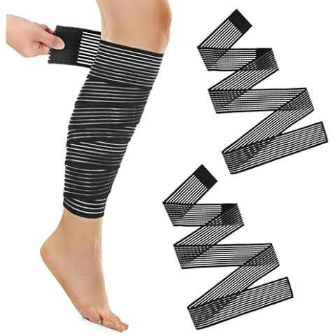 YUXIANLB 2PCS Elastic Calf Compression Sleeves Cover
