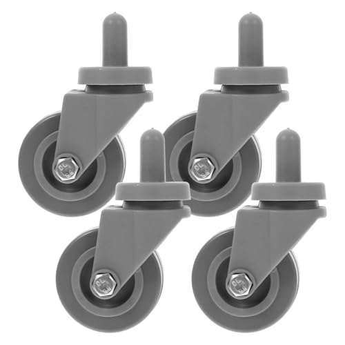 Roulettes pivotantes en acier inoxydable avec support stable ABOOFAN