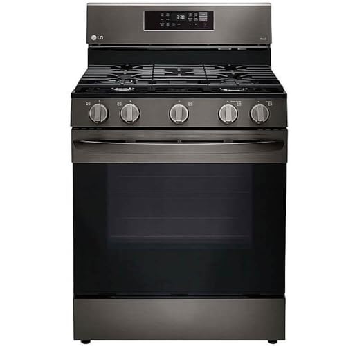 LG LRGL5823D Black Stainless Gas Range