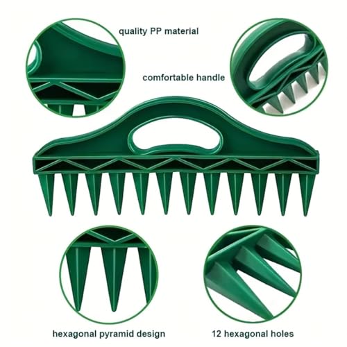 Herramienta manual para sembrar semillas y hacer hoyos miniatura 6
