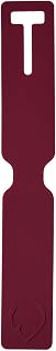 Antler Durable Rubber Luggage Tag, Heather Purple, 1.5x10.5 | Durable rubber travel accessory for easy suitcase identification; fits most handles and coordinates with bags.