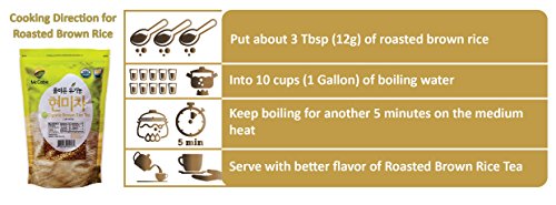 Mccabe Organic Brown Rice Tea, 2 Lb (32 Oz), Usda Certified Organic, Product Of Usa, Ccof Certified(California Certified Organic Farmers) #TOP3