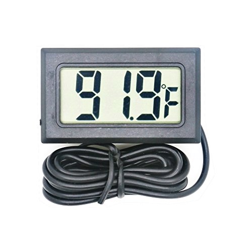 Digital Refrigerator Thermometer LCD Display Thermostat Oven Thermometer Freezer Electronic Temperature Hygrometer with Probe for Vehicle Fish Tank Aquarium Incubators Brooders Climb Pet(Fahrenheit) Digital Refrigerator Thermometer LCD Display Thermostat Oven Thermometer Freezer Electronic Temperature Hygrometer with Probe for Vehicle Fish Tank Aquarium Incubators Brooders Climb Pet(Fahrenheit)