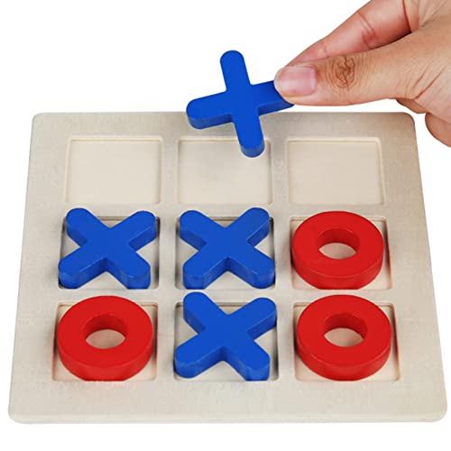 Mesa de Centro de Juego de Mesa - Juegos de Mesa de Madera para la Noche Familiar | Tablero de ajedrez Gigante, Desarrollo de Juegos educativos Inteligentes para cumpleaños, inauguración de Cover