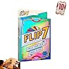 Flip 7,Press Luck and Strategy Card Game, Fast-Paced Gameplay for Kids and Adults, Quick to Learn, Perfect for Family Educational Game Nights