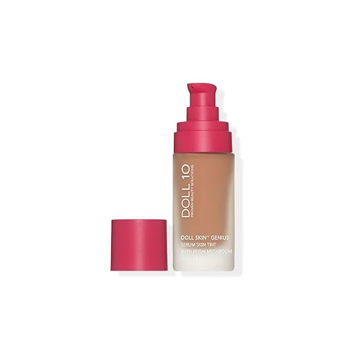 Miniatura 9 de Doll Skin Genius Suero Tinte de piel con hongo Reishi (Fair)