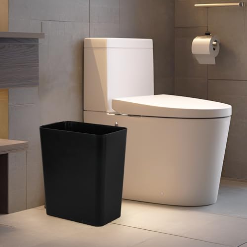 Set 3 Canecas de Basura Plástico 16L Negro miniatura 6