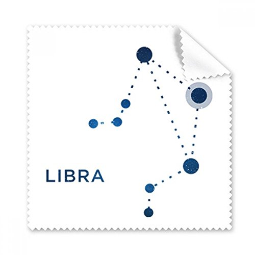Chiffon de nettoyage pour lunettes Balance Constellation en tissu d'écran de téléphone 5Pcs