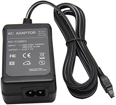 New AC Power Adapter Kit/Camera Adapter for Sony AC-L200 AC-L20 AC-L20A AC-L20B AC-L25 AC-L25A, Replacement for AC-L200, US Plug image 8