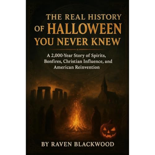 The Real History of Halloween You Never Knew Audiolibro Por Raven Blackwood arte de portada