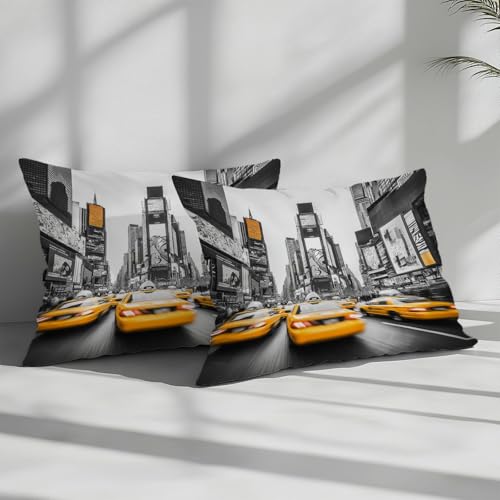 Housse de couette 220x240 cm New York réversible de qualité - 6