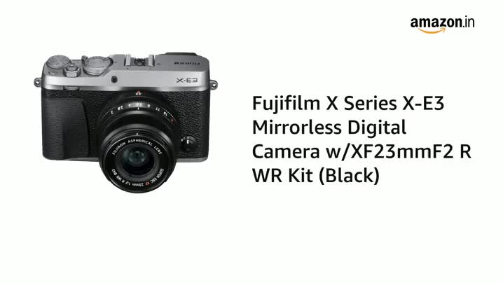 Buy Fujifilm X-E3 24.3 MP Mirrorless Camera with XF23mmF2 R WR
