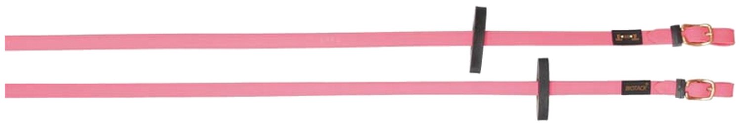 TdeT Riendas biotack - rosa - 13 mm