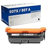 Do it Wiser Remanufactured Black Toner Cartridge for HP Laserjet Color 507X 500 M551 M551n M551dn M551xh M570dw M570dn M575c M575dn M575f - CE400X - Extra High Yield 11,000 pages