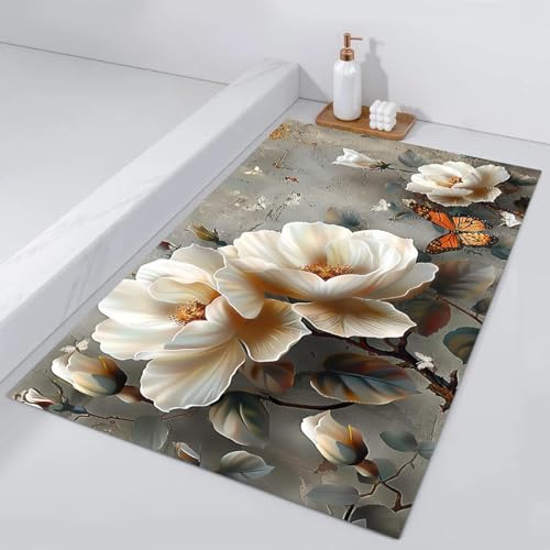 Tapis fleurs style chinois moderne 120x180cm de qualité supérieure - 4