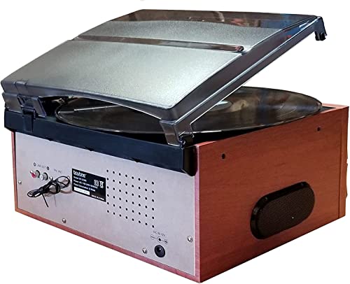 Boytone BT-22MS, Bluetooth Record Player Turntable, AM/FM Radio, Cassette, CD Player, 2 Built in Speaker, Ability to Convert Vinyl, Radio, Cassette, CD to MP3 Without a Computer, SD Slot, USB, AUX - Les Beatles, Paul McCartney, John Lennon, RIngo Starr, George Harrison Boytone BT-22MS, Bluetooth Record Player Turntable, AM/FM Radio, Cassette, CD Player, 2 Built in Speaker, Ability to Convert Vinyl, Radio, Cassette, CD to MP3 Without a Computer, SD Slot, USB, AUX – Image 7