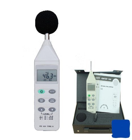Mètre du niveau sonore numérique Gowe appareil de mesure décibel 28-130 dB fonction max min